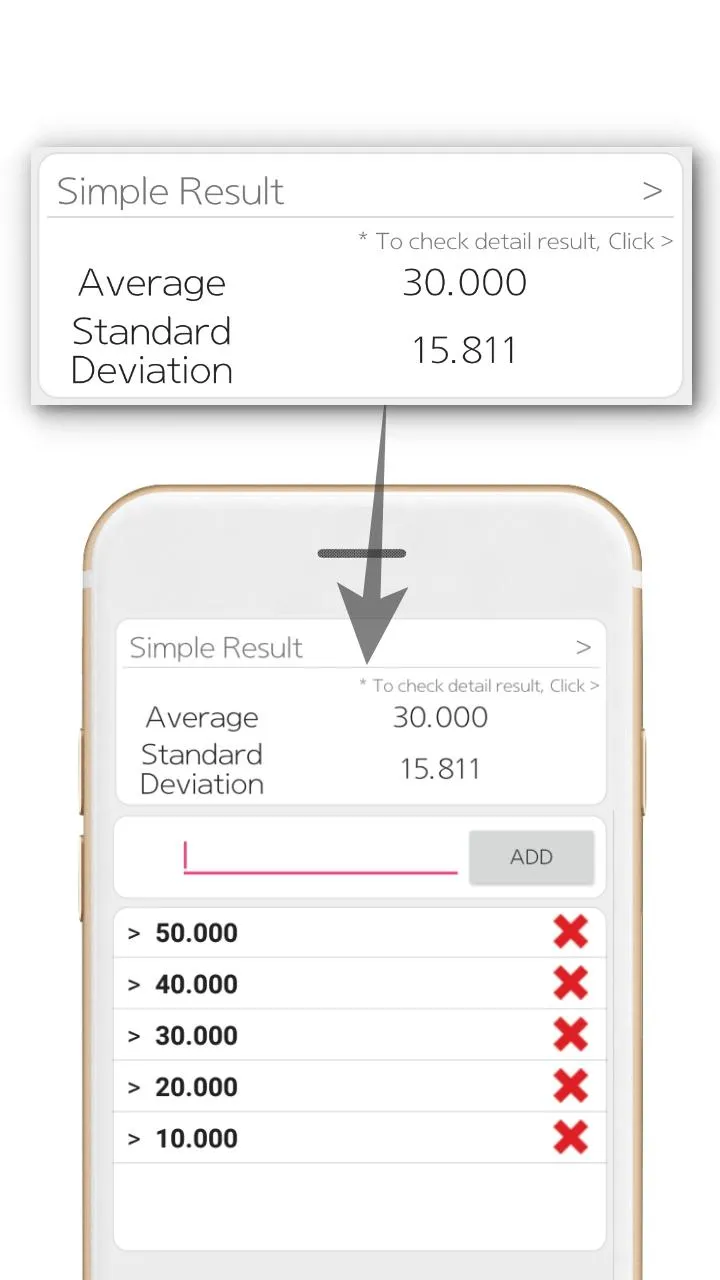 Average Standard Deviation Cal | Indus Appstore | Screenshot