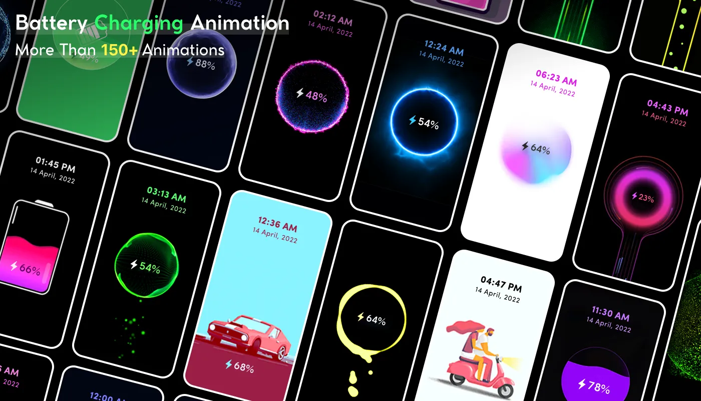 charging animation lock screen | Indus Appstore | Screenshot