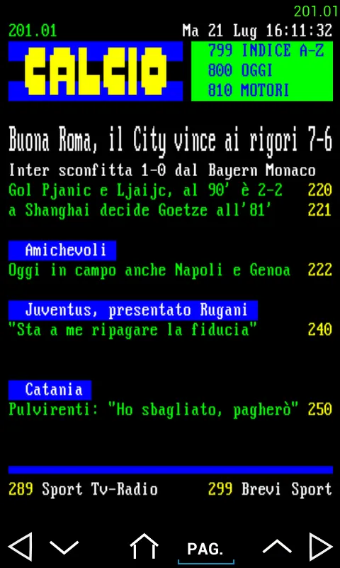 Teletext Ita | Indus Appstore | Screenshot