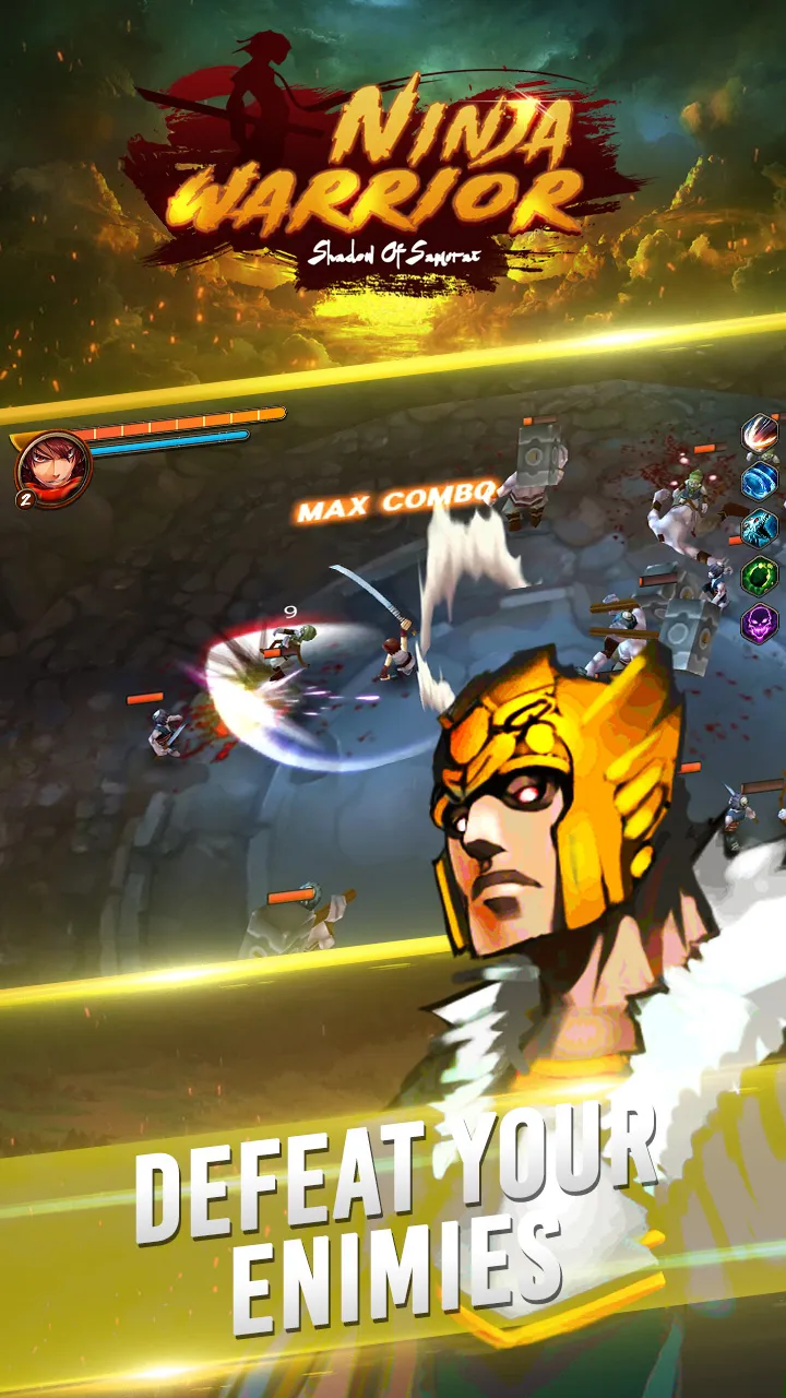 Ninja Warrior Shadow Samurai | Indus Appstore | Screenshot