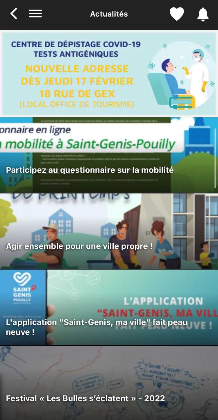 Saint-Genis, ma ville | Indus Appstore | Screenshot