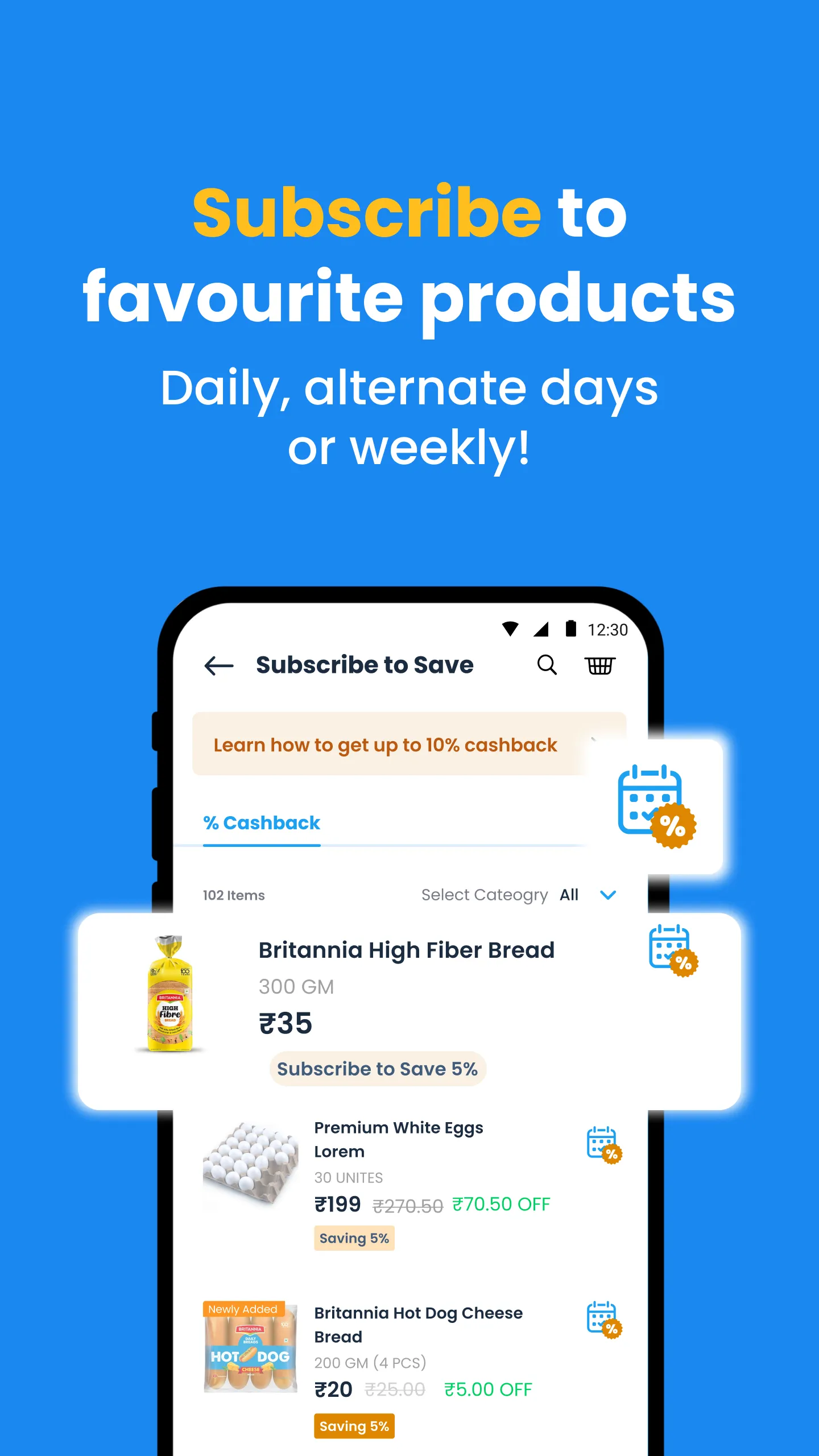 Milkbasket: Grocery Delivery | Indus Appstore | Screenshot