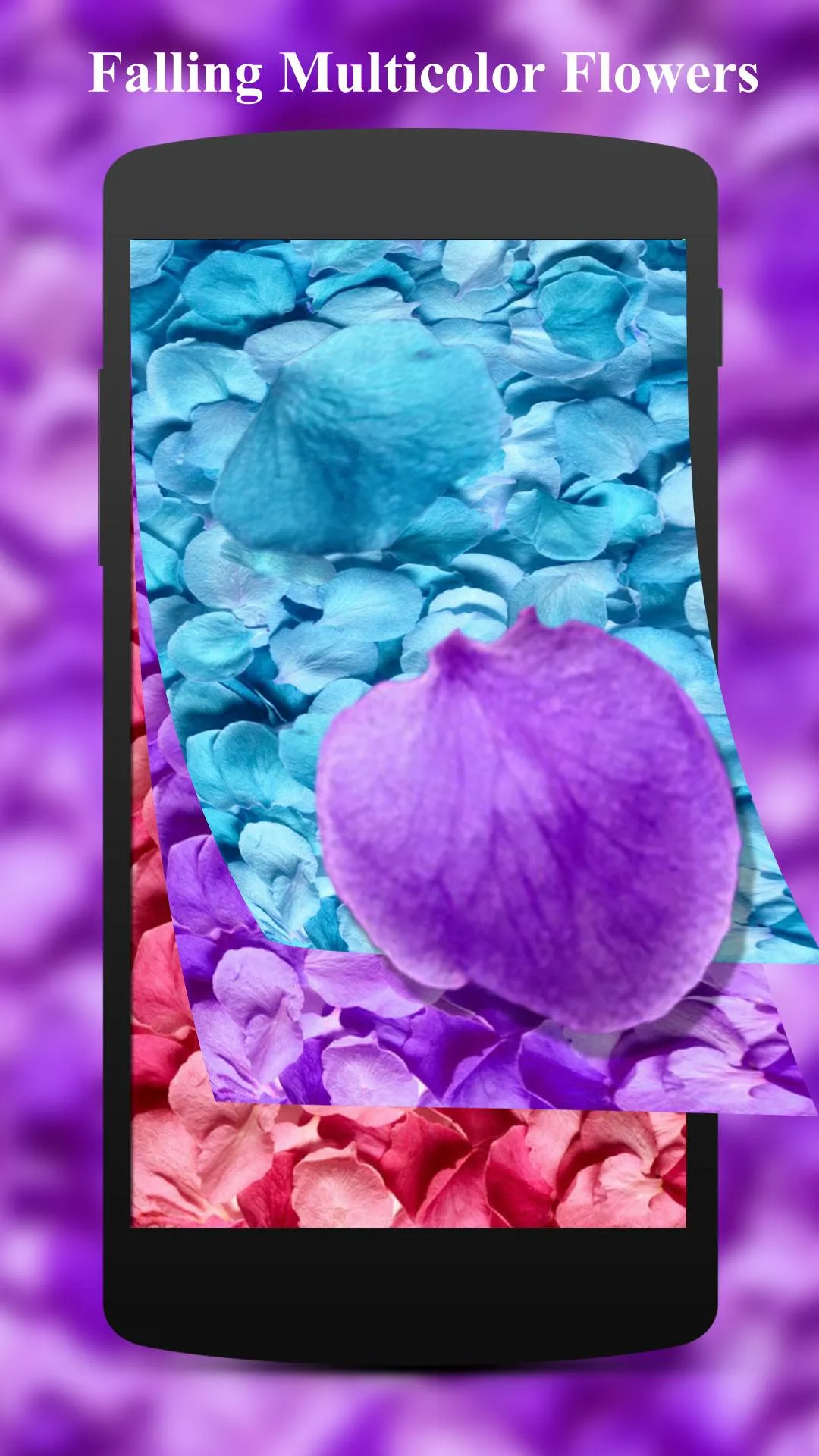 Flower Petals 3D Wallpaper HD | Indus Appstore | Screenshot