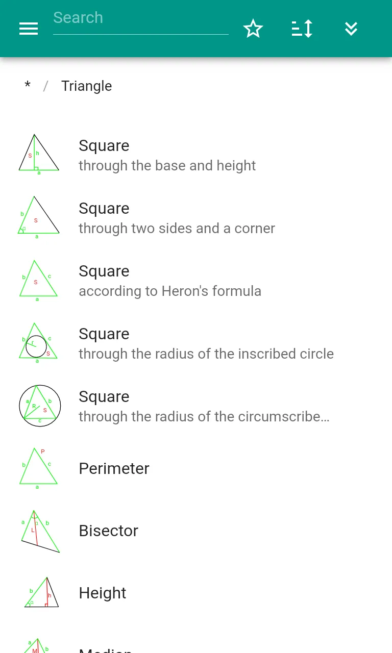 Geometry (calculator) | Indus Appstore | Screenshot