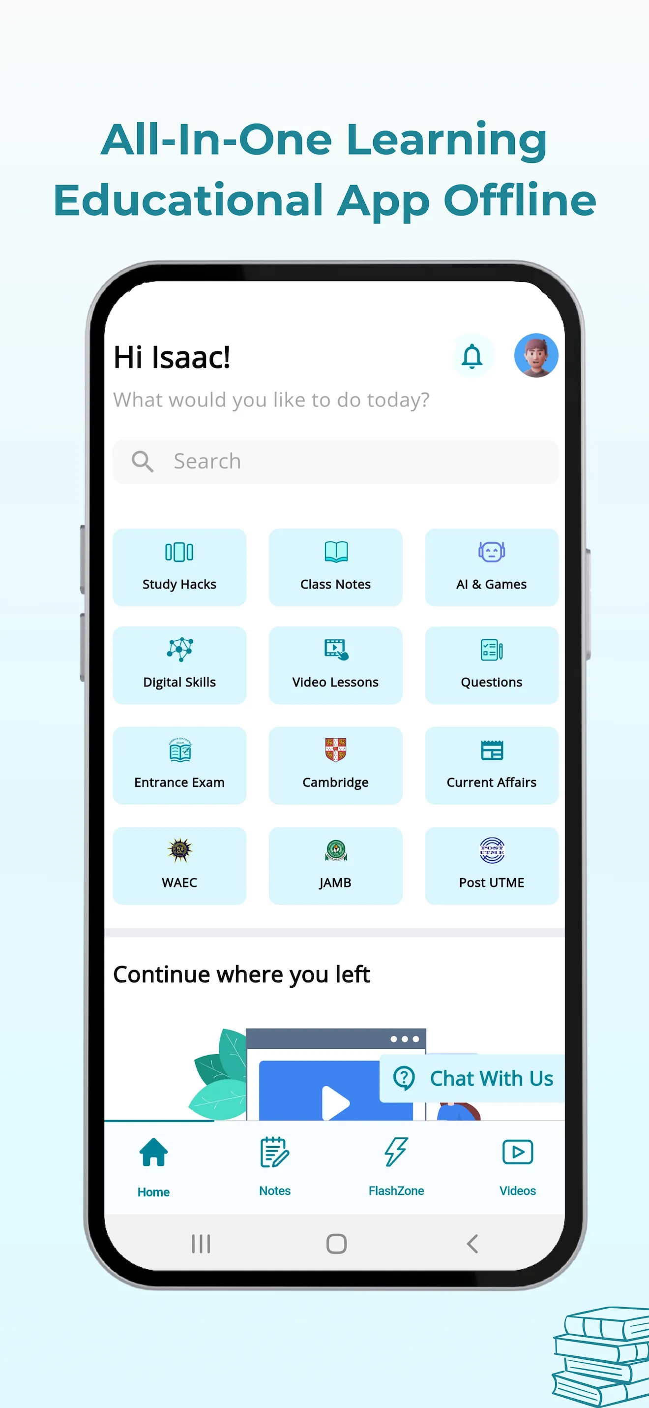 FlashLearners Educational App | Indus Appstore | Screenshot