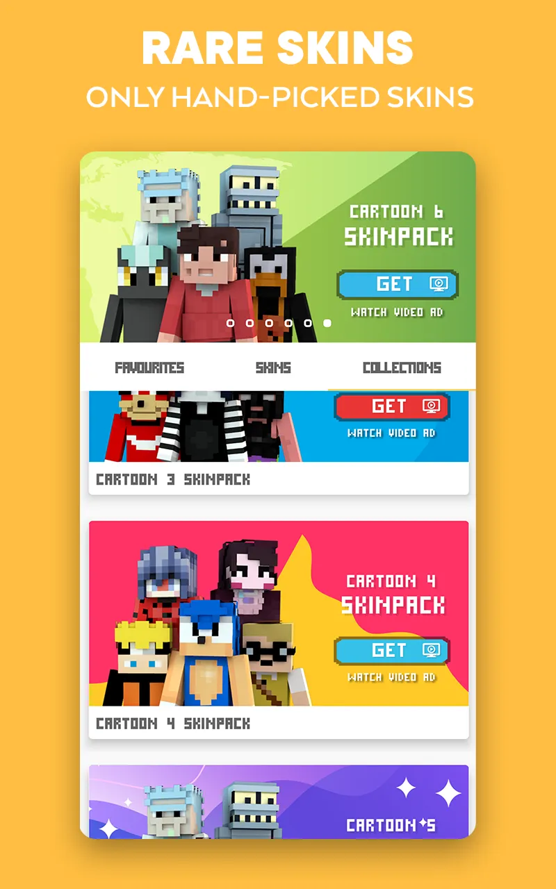 Cartoon Skins | Indus Appstore | Screenshot