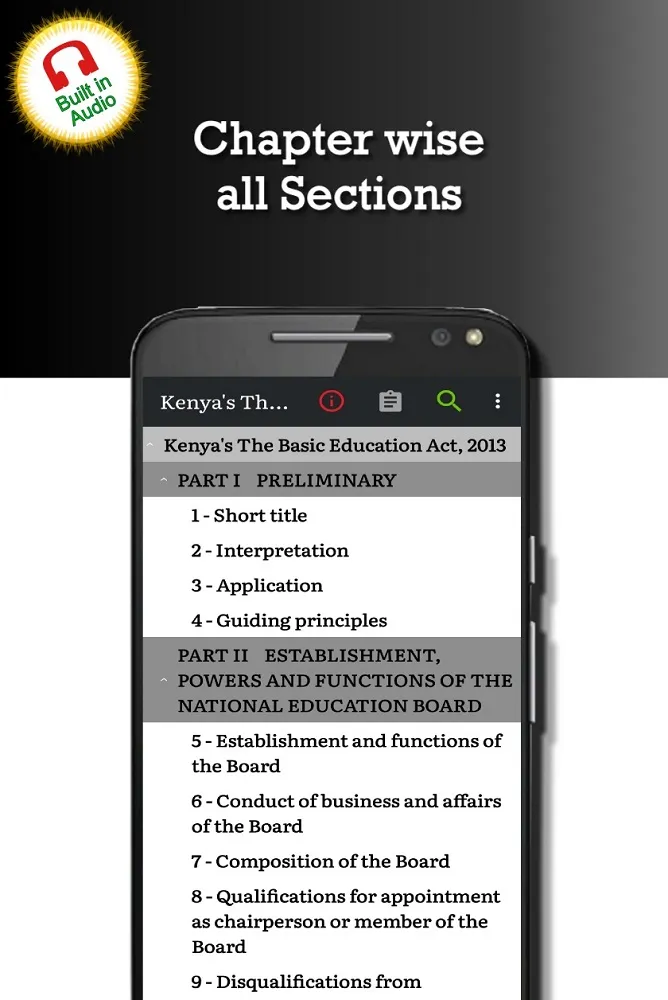 Basic Education Act (Kenya) | Indus Appstore | Screenshot