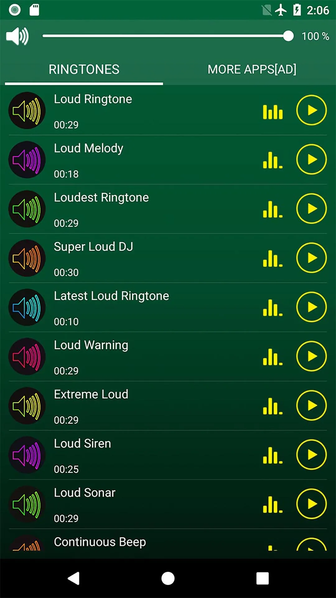 Loud Ringtones | Indus Appstore | Screenshot