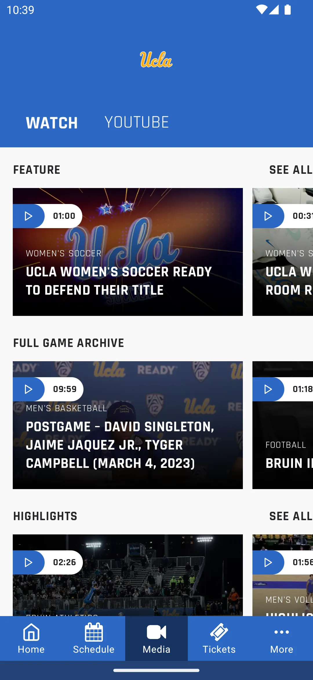 UCLA Bruins | Indus Appstore | Screenshot