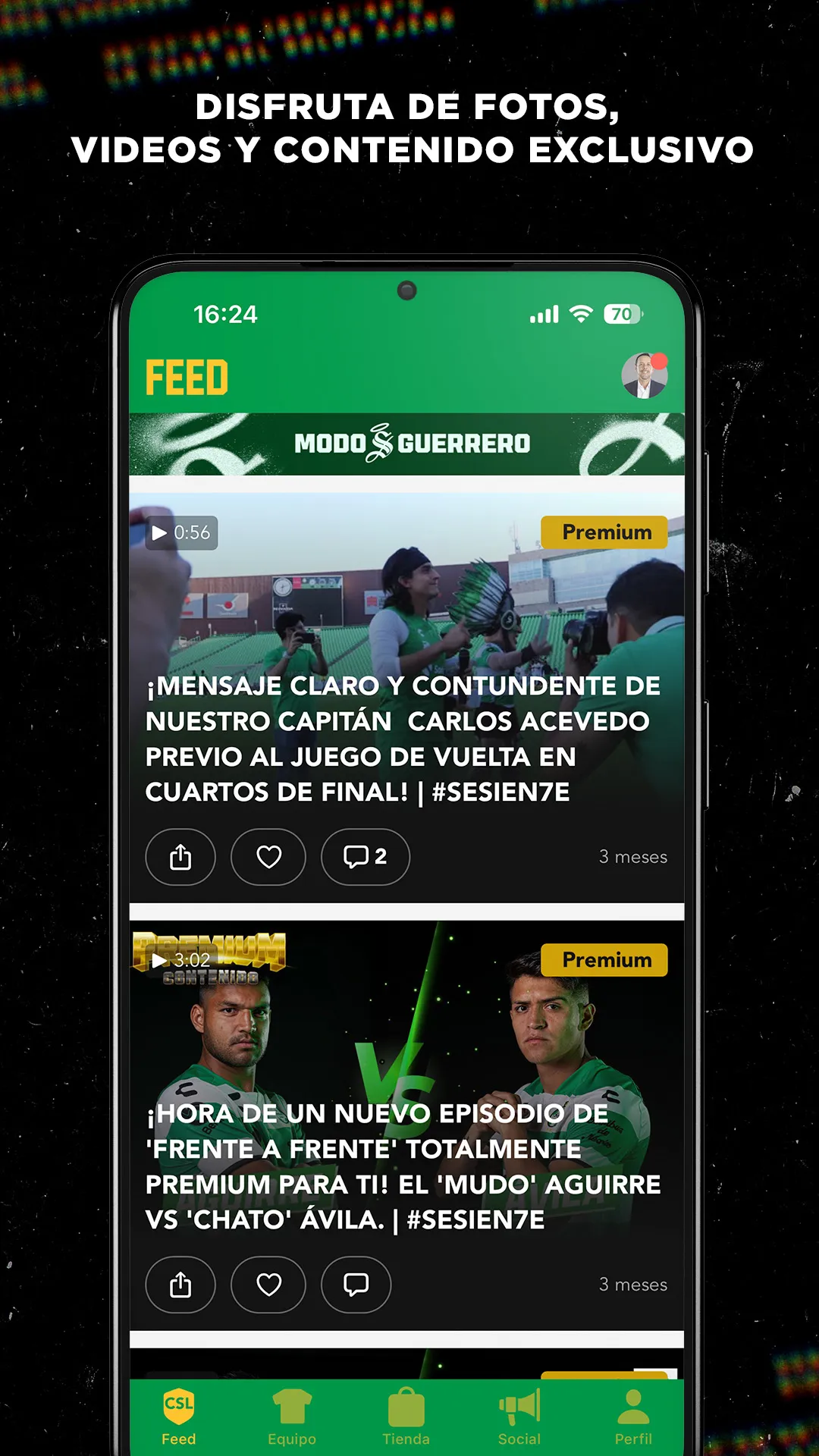 Club Santos Oficial | Indus Appstore | Screenshot