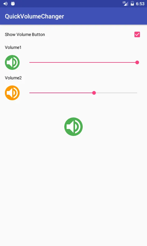 Quick Volume Changer | Indus Appstore | Screenshot