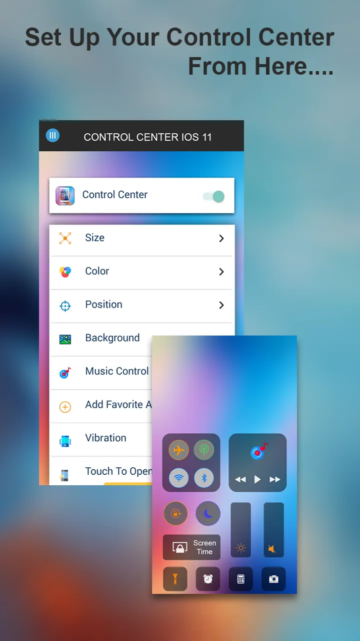 Control Center IOS 11 | Indus Appstore | Screenshot