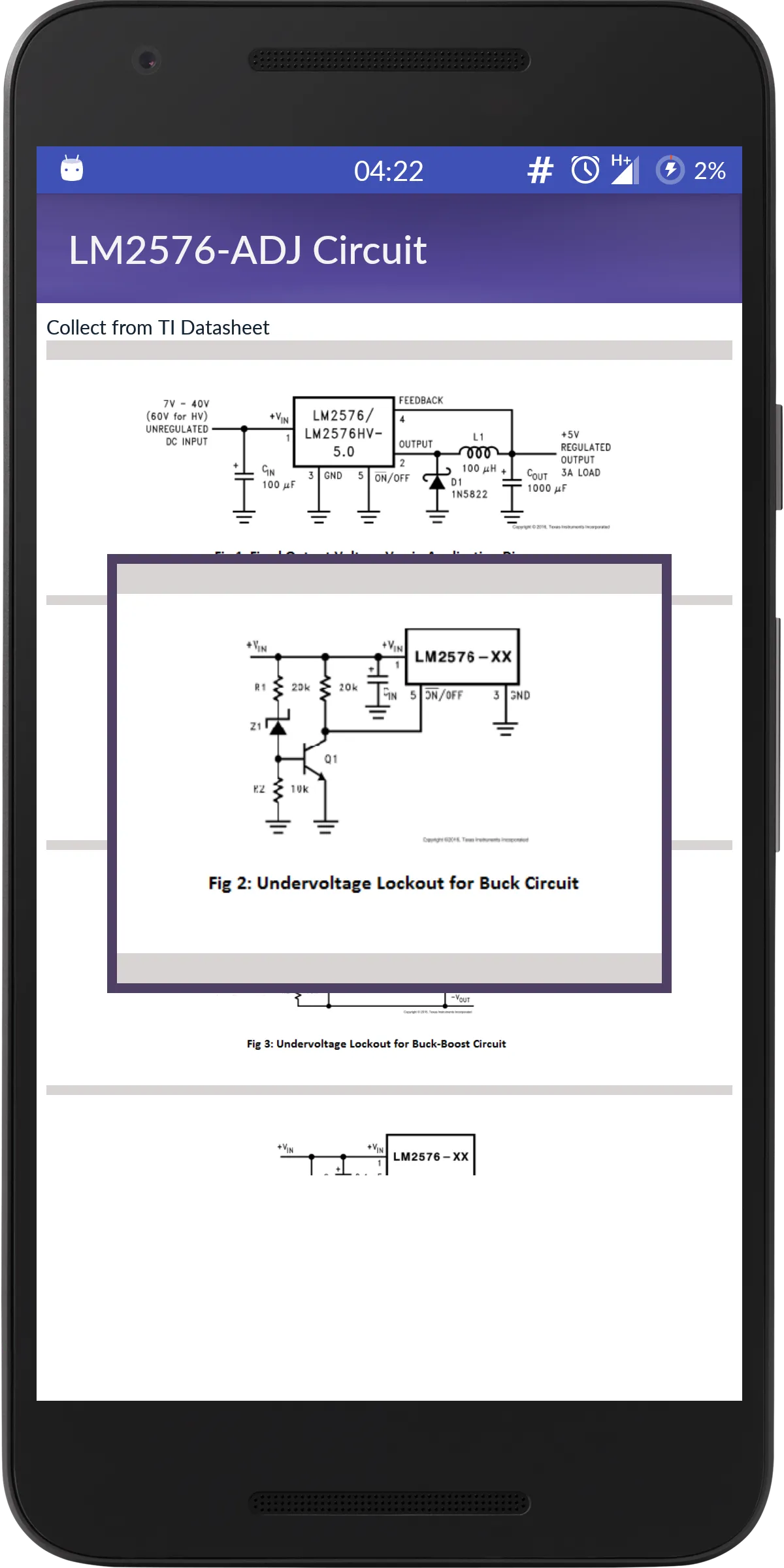 LM2576/96 Calculator | Indus Appstore | Screenshot