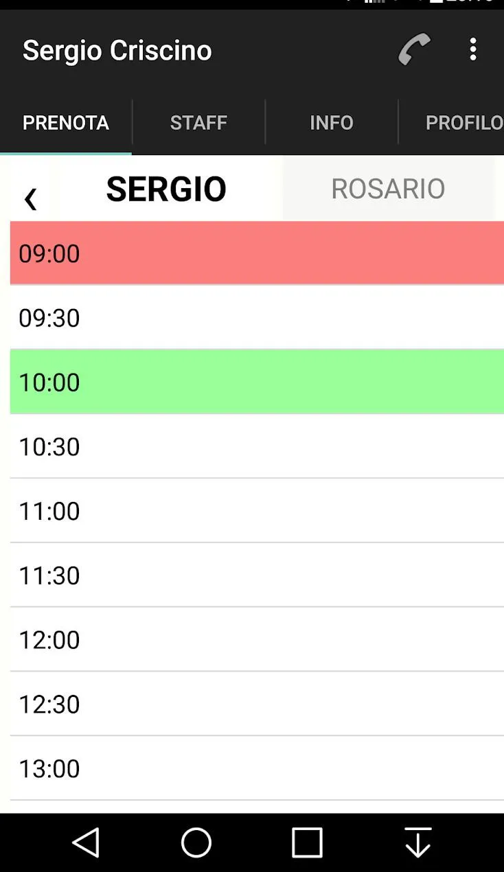 Sergio Criscino HairStylist | Indus Appstore | Screenshot