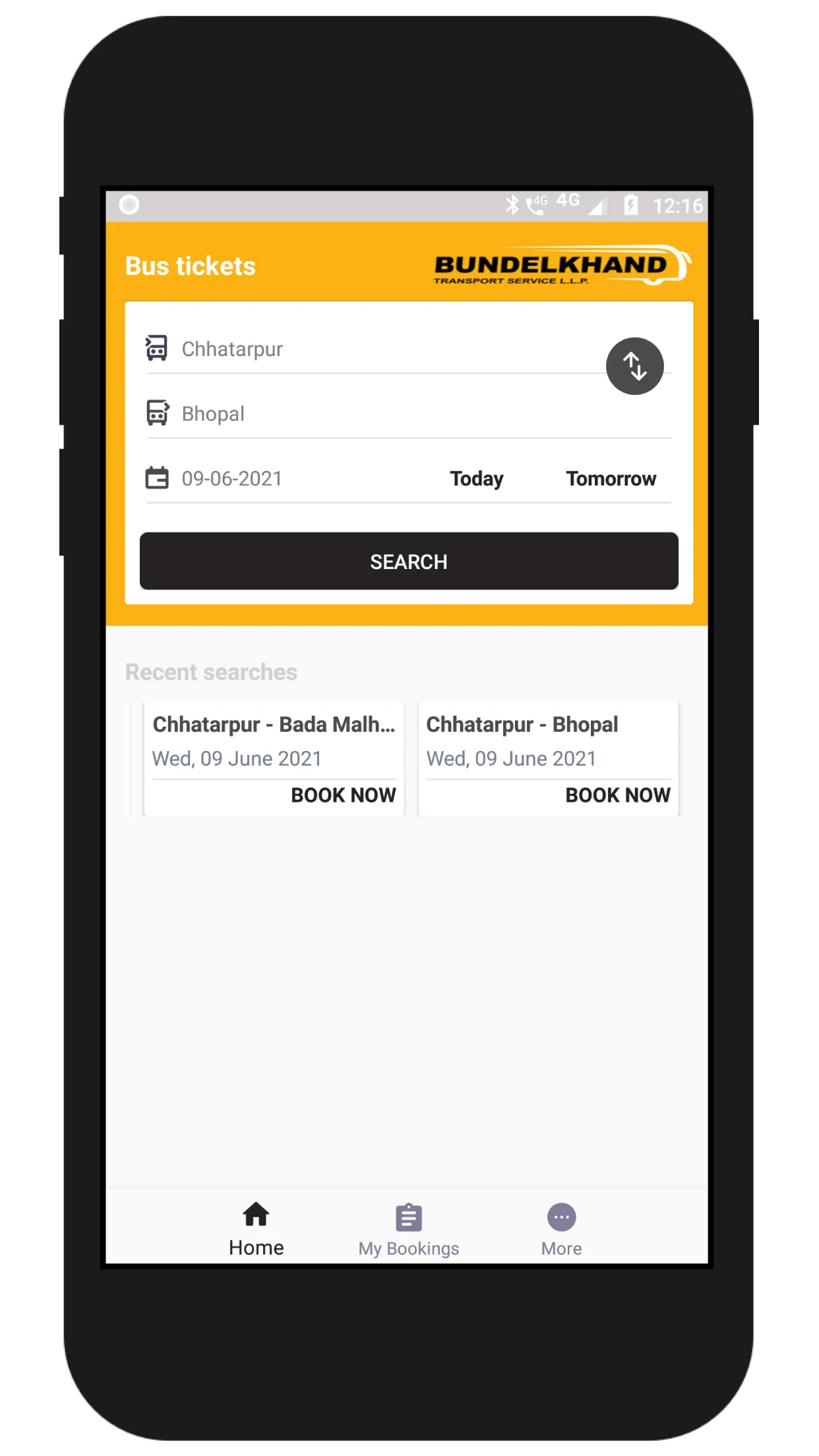 Bundelkhand Transport Service  | Indus Appstore | Screenshot