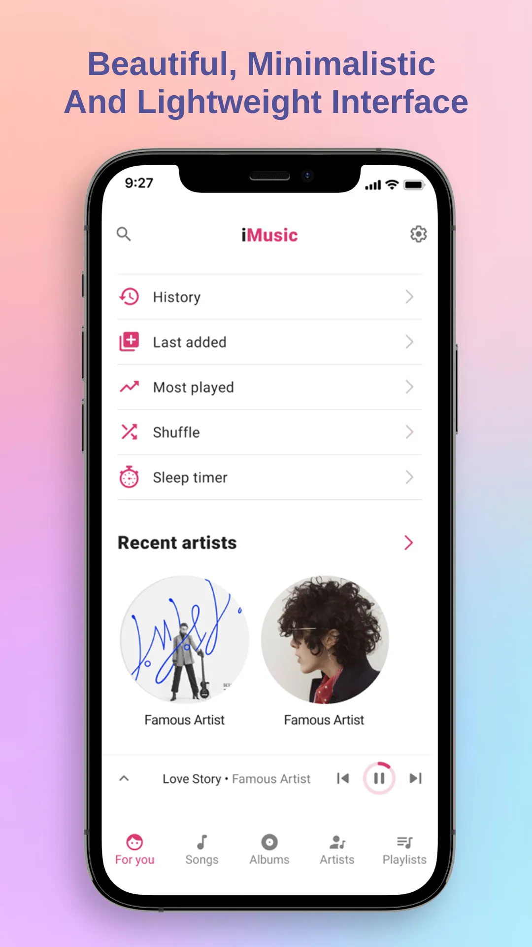 Music player - Mp3 player | Indus Appstore | Screenshot