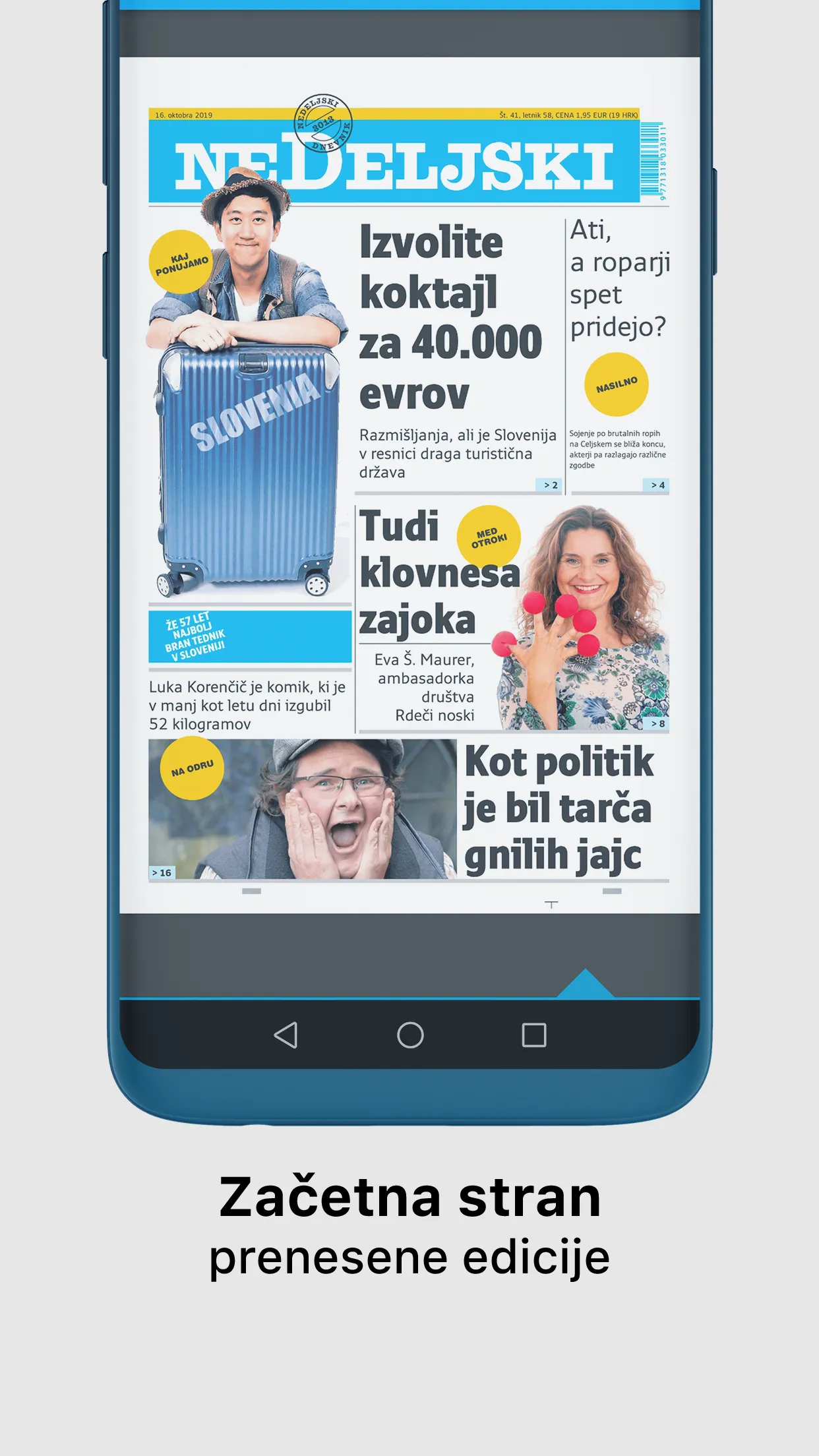 Nedeljski dnevnik: V krogu dru | Indus Appstore | Screenshot