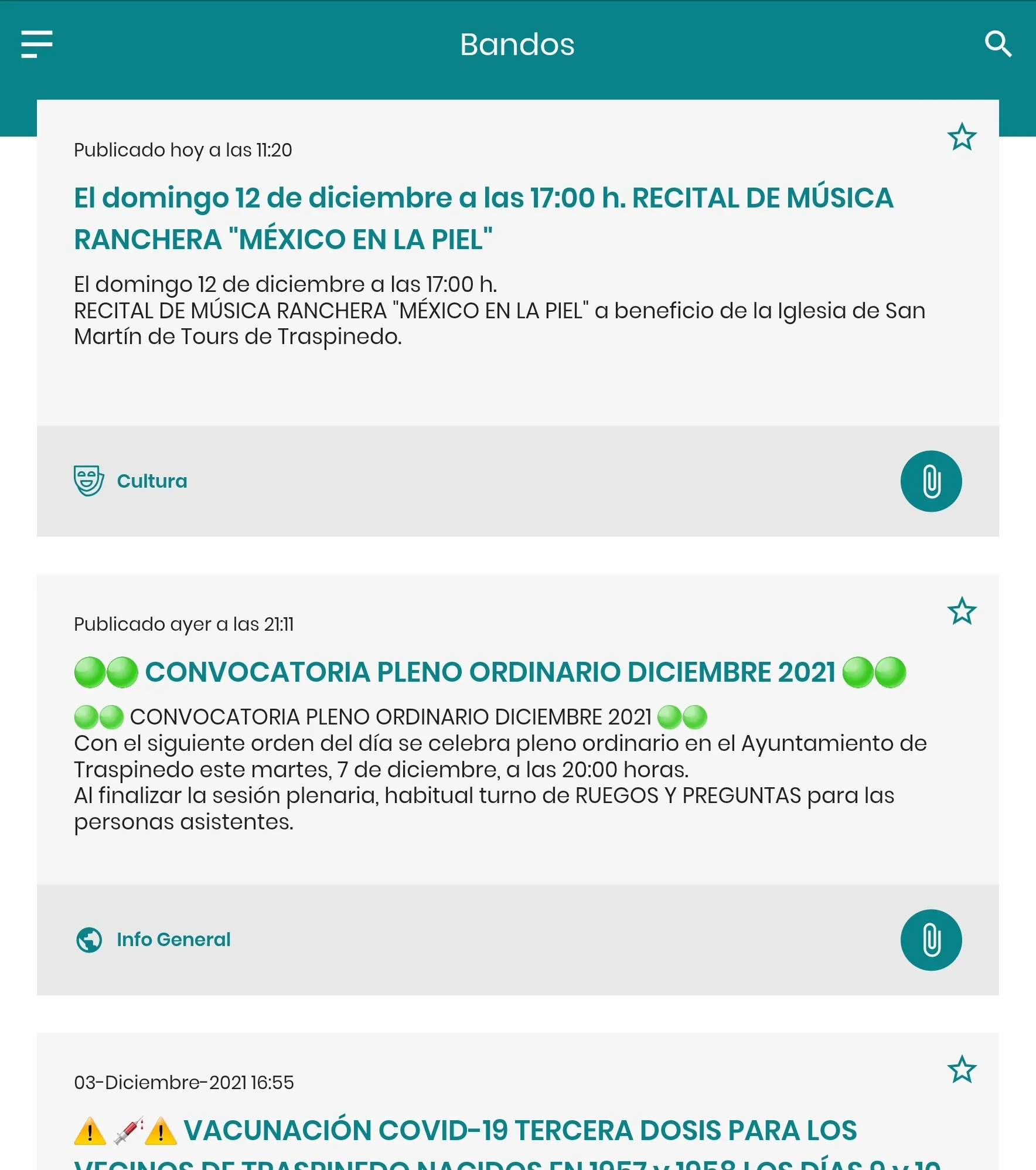 Traspinedo Informa | Indus Appstore | Screenshot