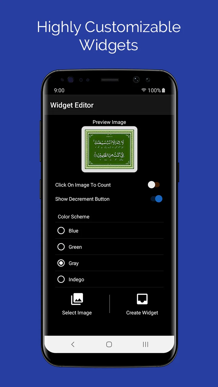 Visual Countet Widget | Indus Appstore | Screenshot