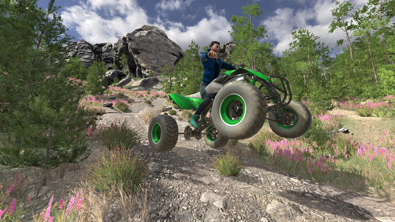 Offroad Bike Car Game Quad 4x4 | Indus Appstore | Screenshot