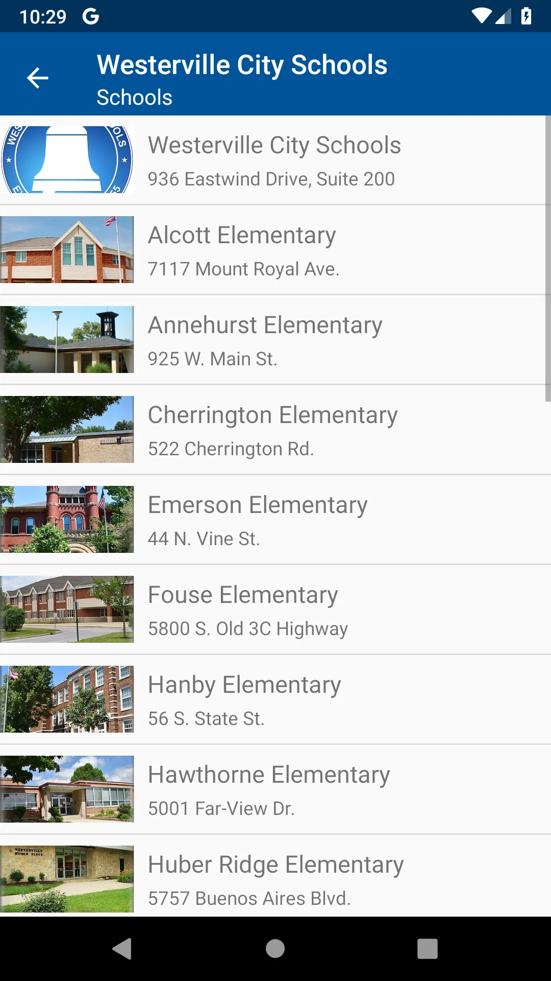 Westerville City Schools | Indus Appstore | Screenshot