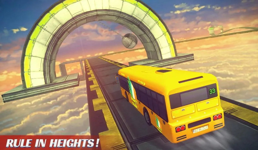 Impossible Bus Sky King Sim | Indus Appstore | Screenshot