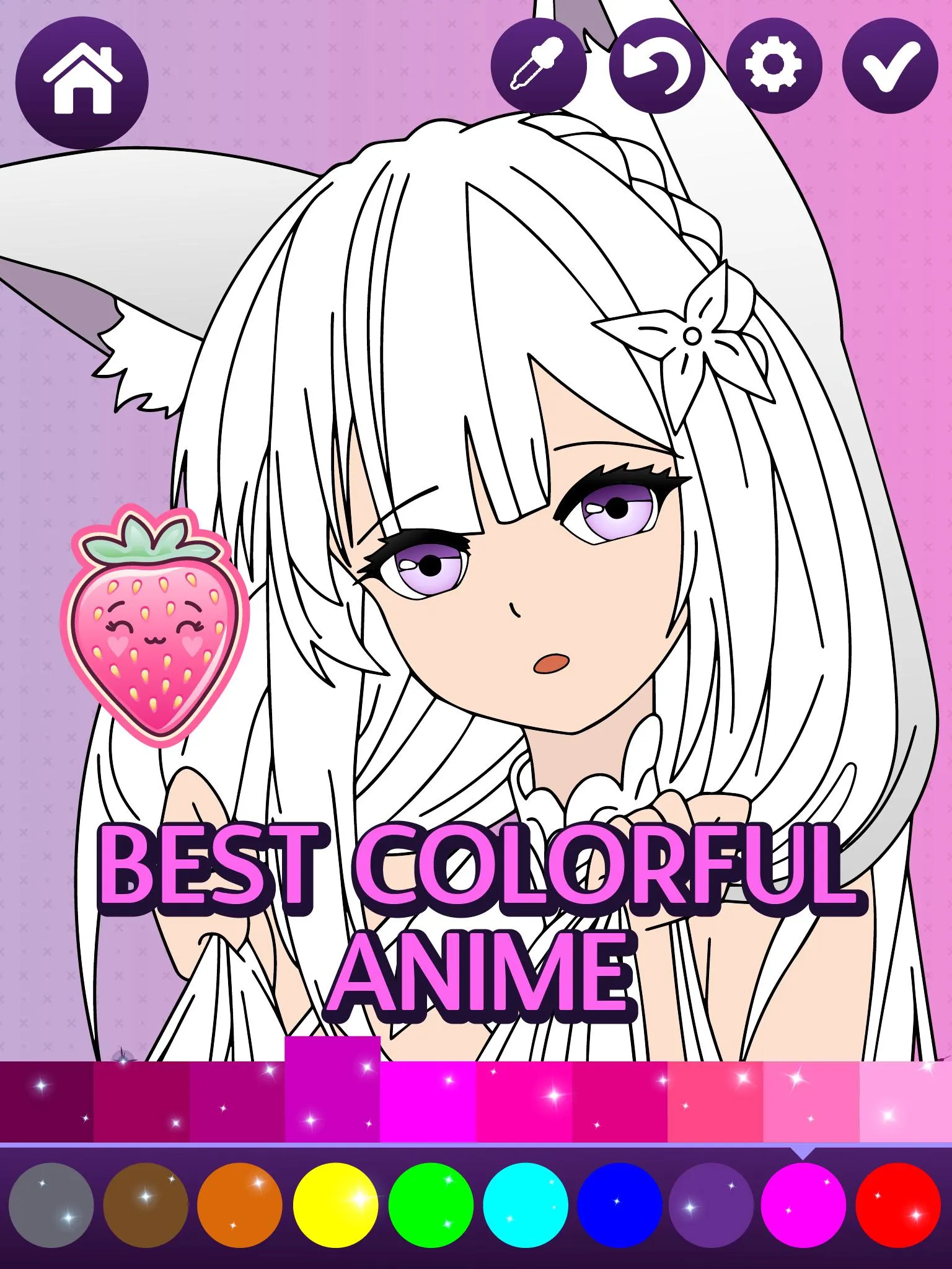 Anime Manga Coloring Book | Indus Appstore | Screenshot