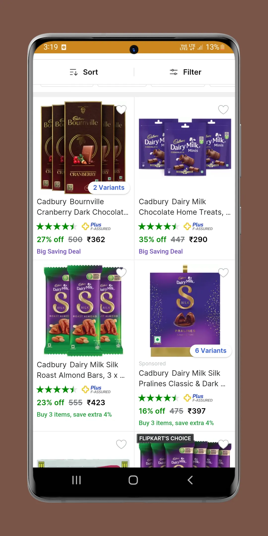 Chocolate Online Shopping App | Indus Appstore | Screenshot