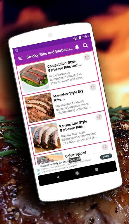 Smoky Ribs and Barbecue Recipe | Indus Appstore | Screenshot