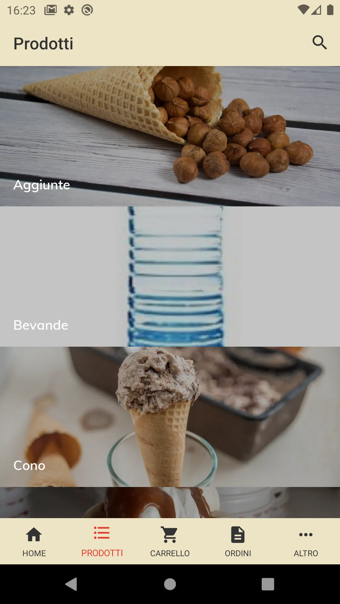 Gelateria Glassè | Indus Appstore | Screenshot