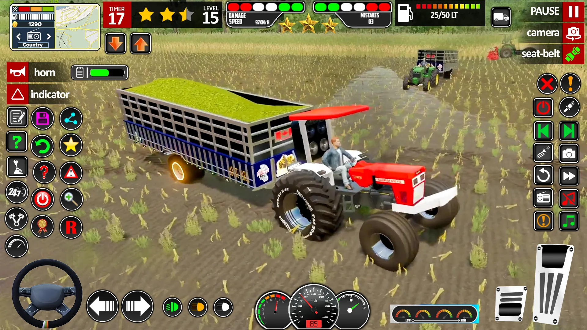 Offroad Tractor Driving Games | Indus Appstore | Screenshot
