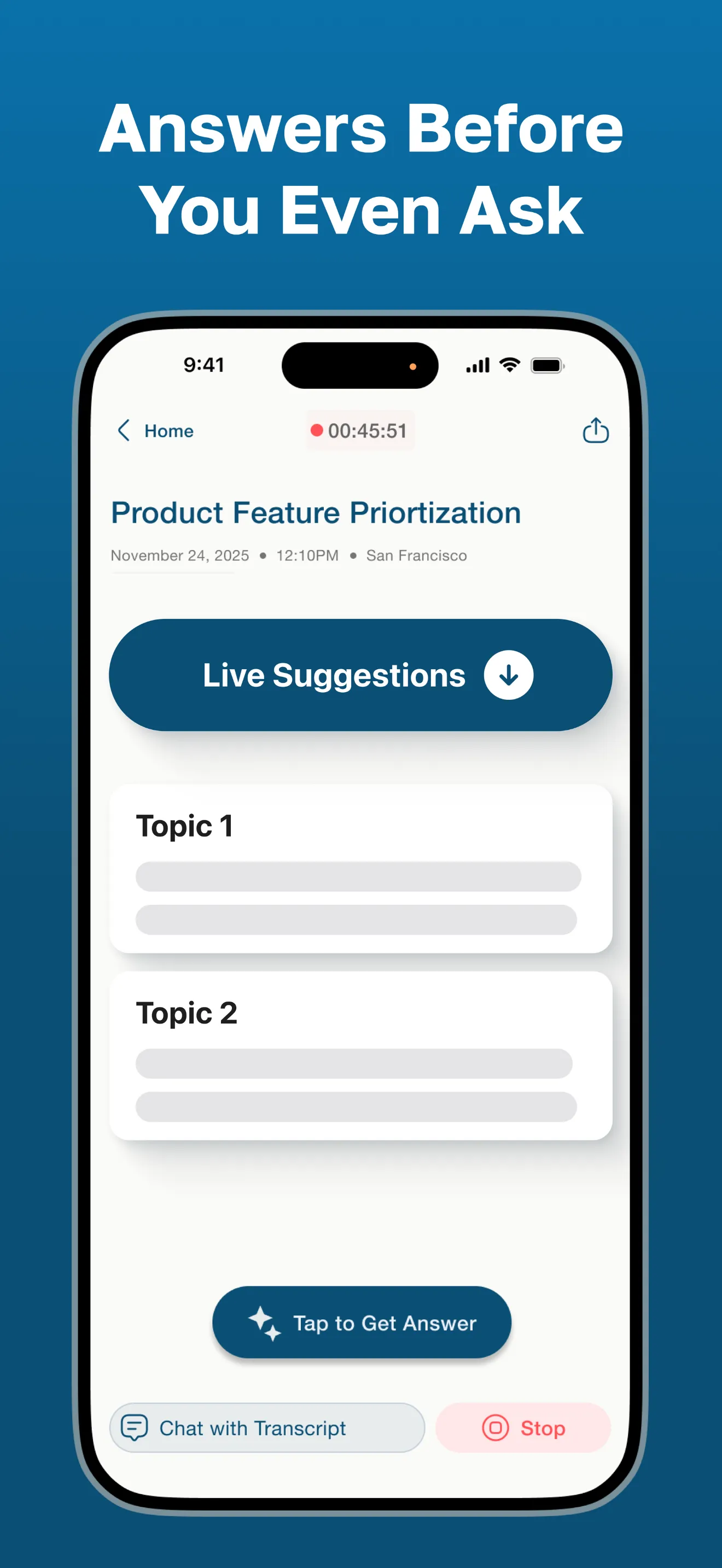 TwinMind: AI Second Brain | Indus Appstore | Screenshot