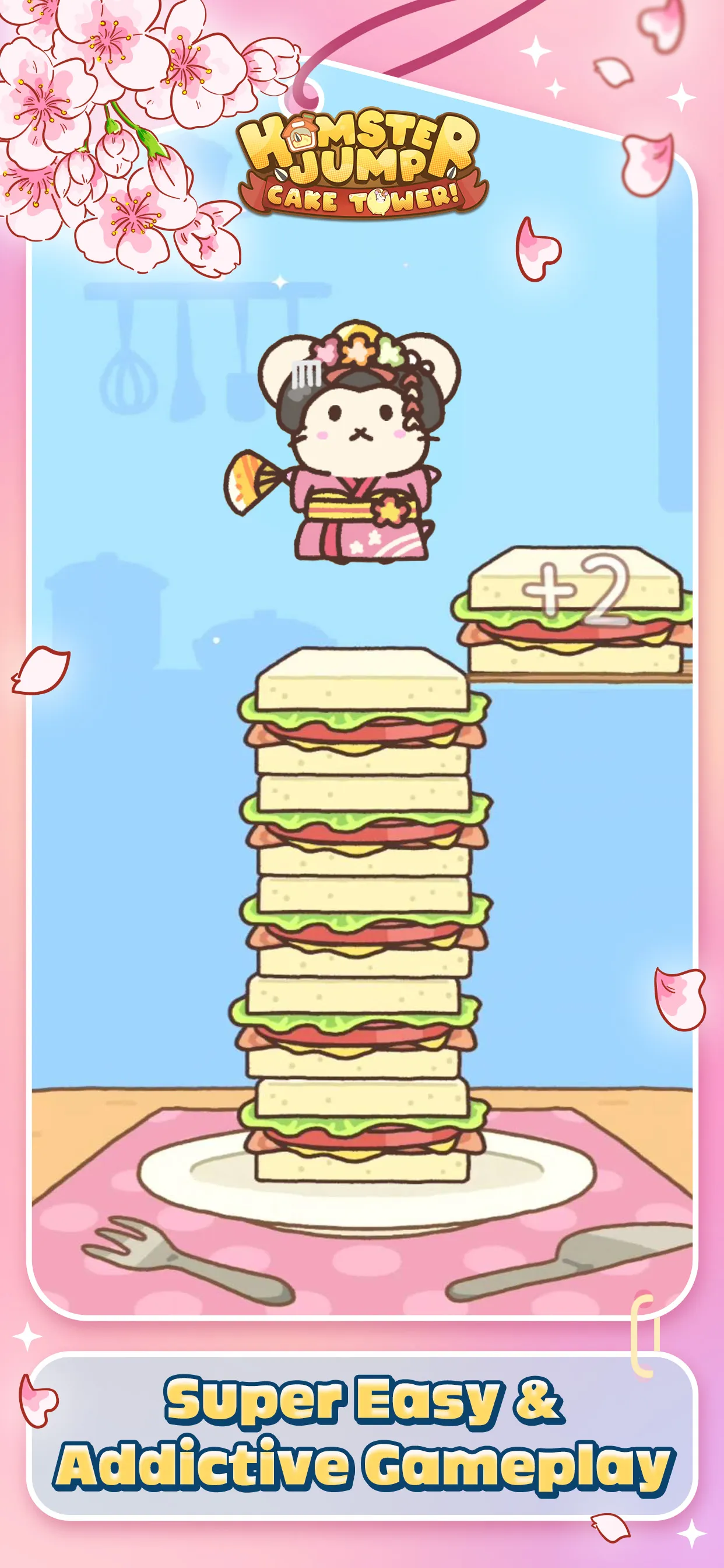 Hamster Jump: Cake Tower! | Indus Appstore | Screenshot