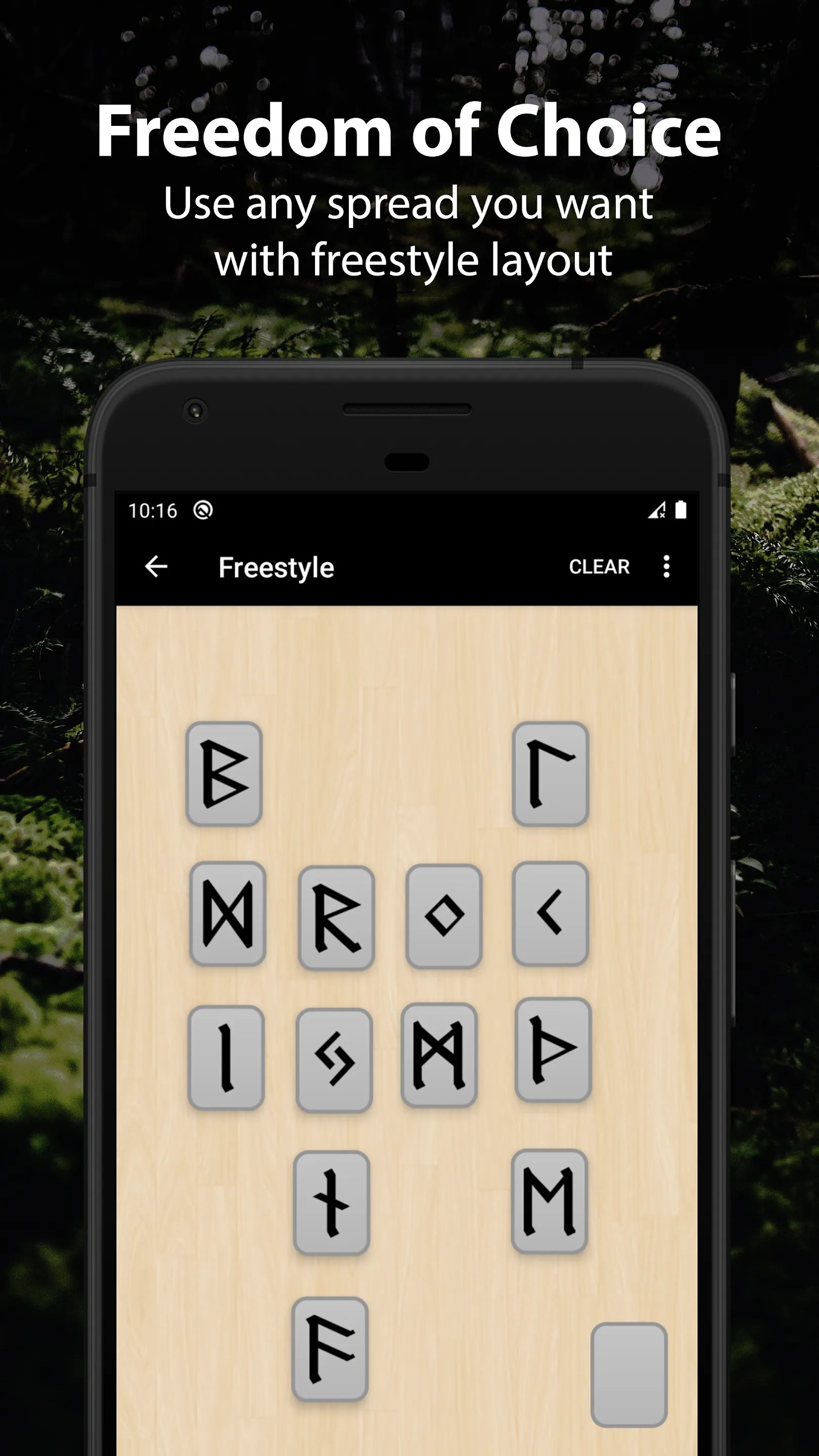 Runic Divination - Runes Tarot | Indus Appstore | Screenshot