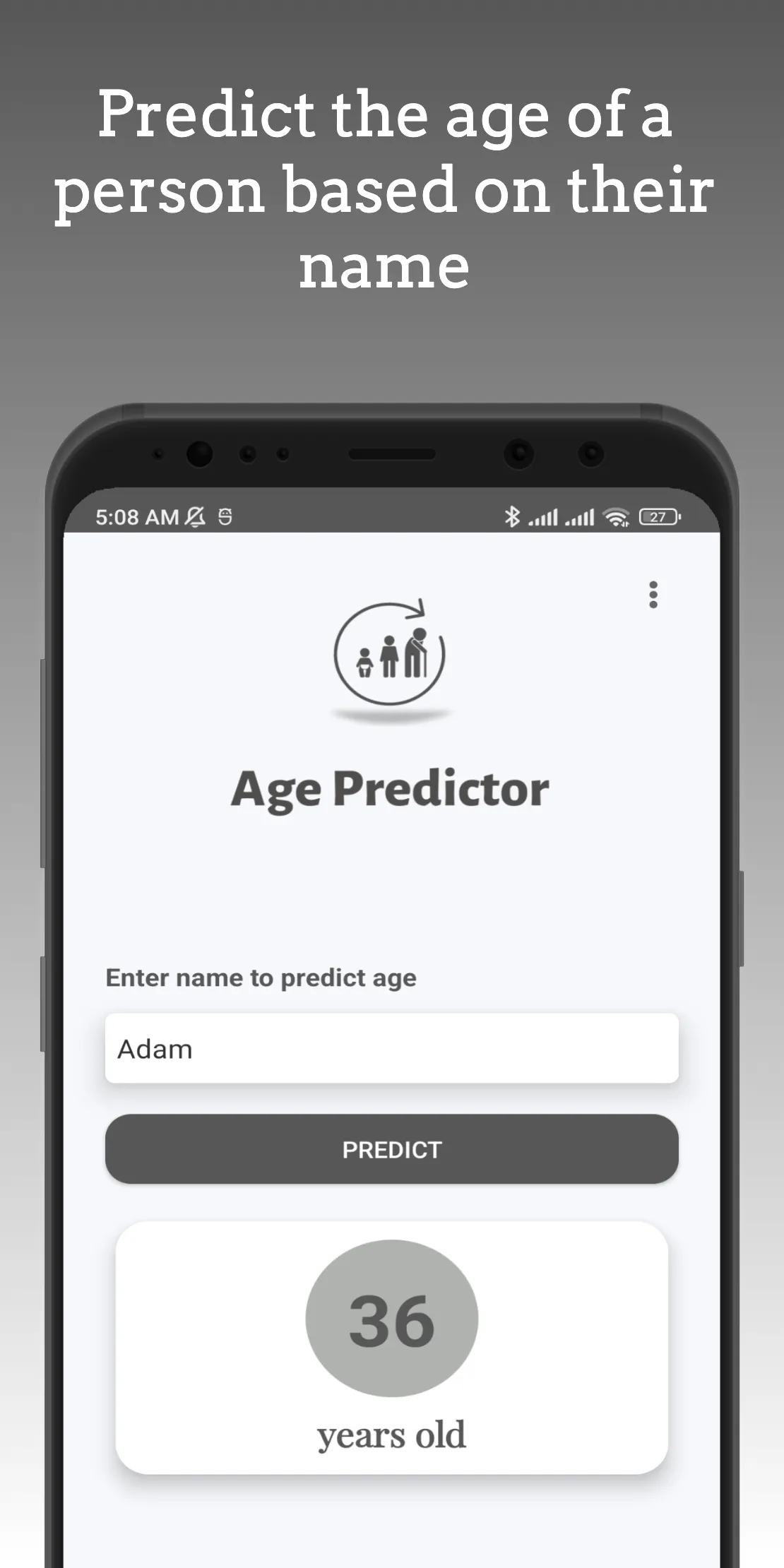 Age Predictor | Indus Appstore | Screenshot