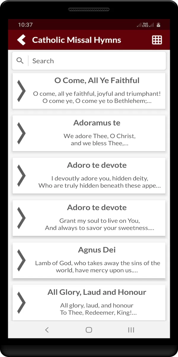 Catholic Missal Hymns | Indus Appstore | Screenshot