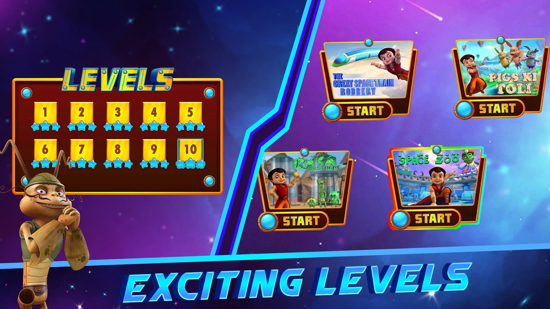 Bheem Galaxy Rush Game | Indus Appstore | Screenshot