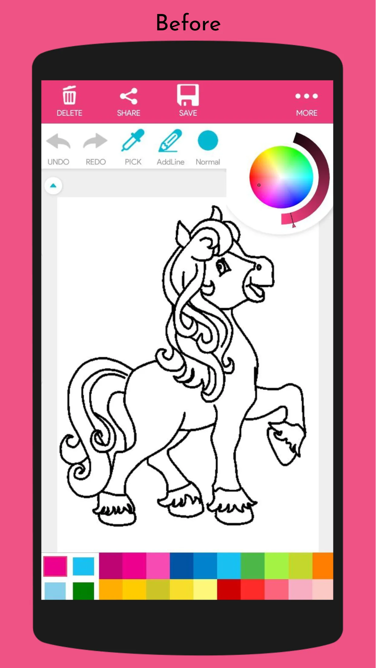 My Pony Coloring Book | Indus Appstore | Screenshot