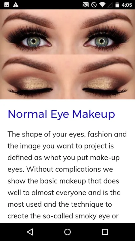 Eye Makeup Course | Indus Appstore | Screenshot