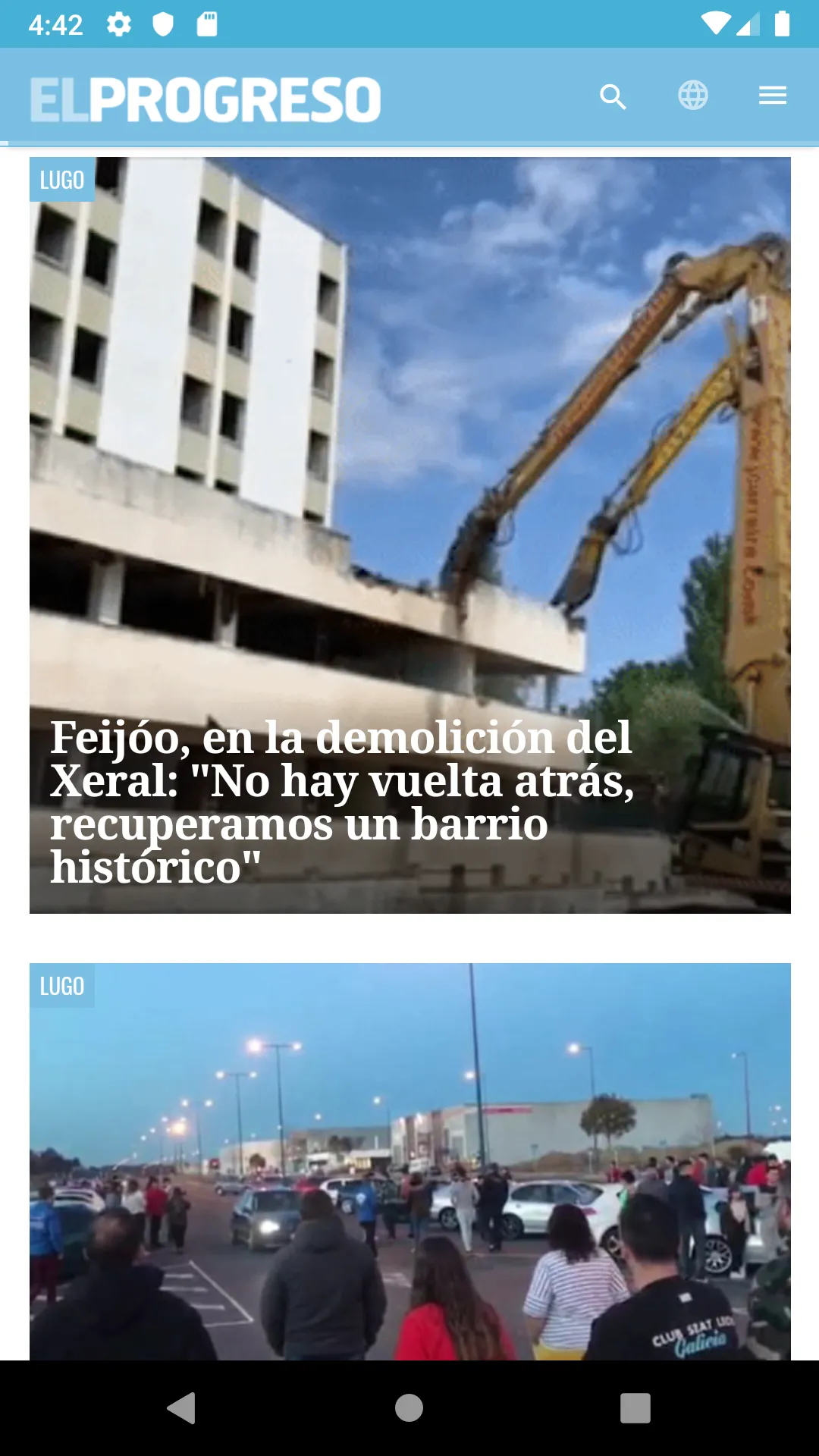 El Progreso de Lugo | Indus Appstore | Screenshot