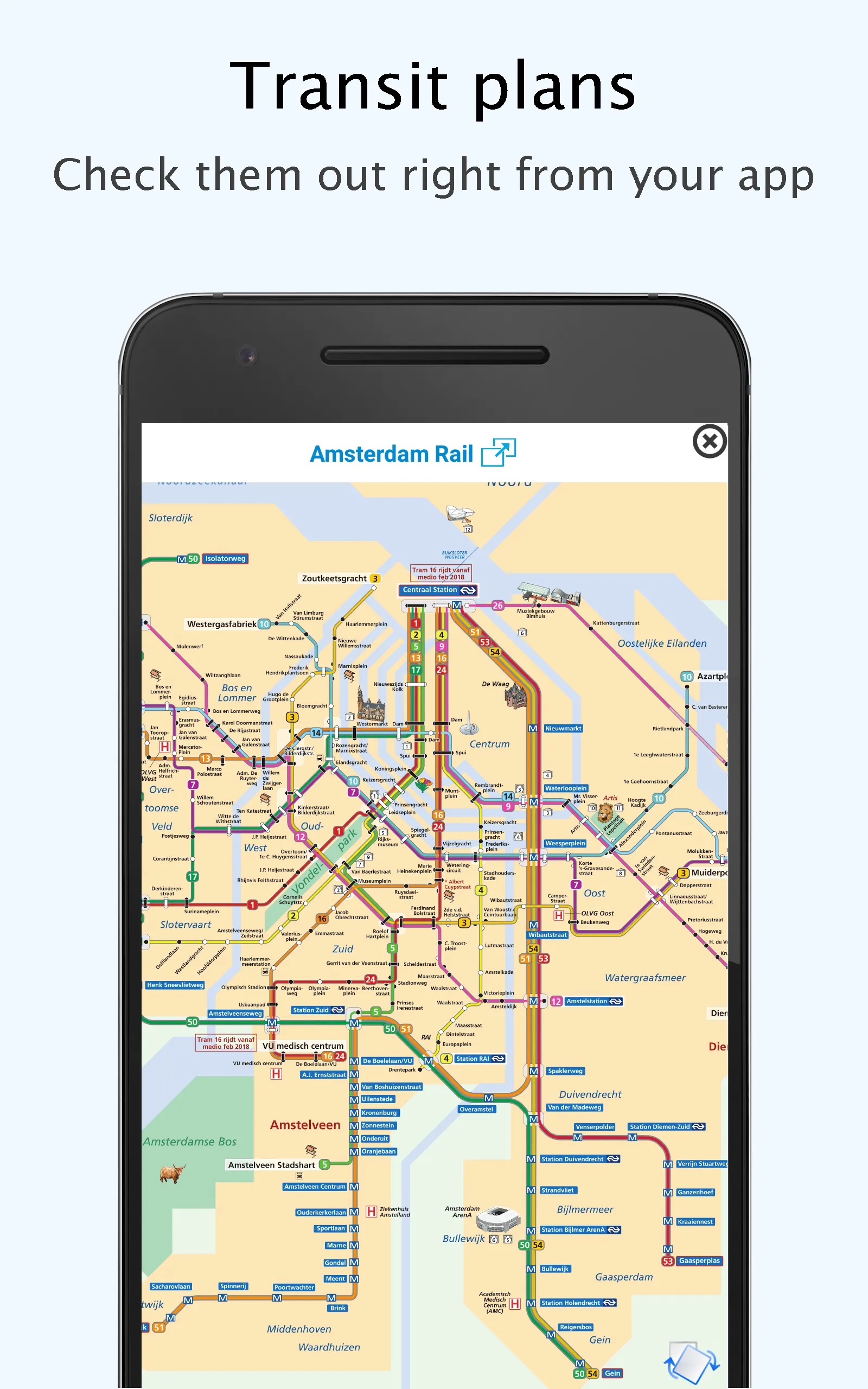 Amsterdam Transit Offline/Live | Indus Appstore | Screenshot