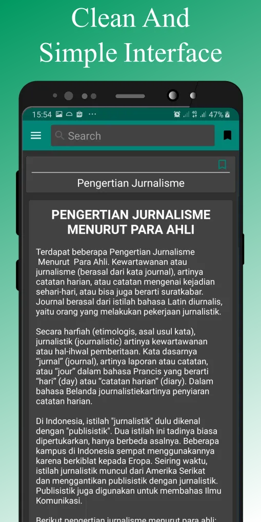 Pengantar Jurnalistik | Indus Appstore | Screenshot