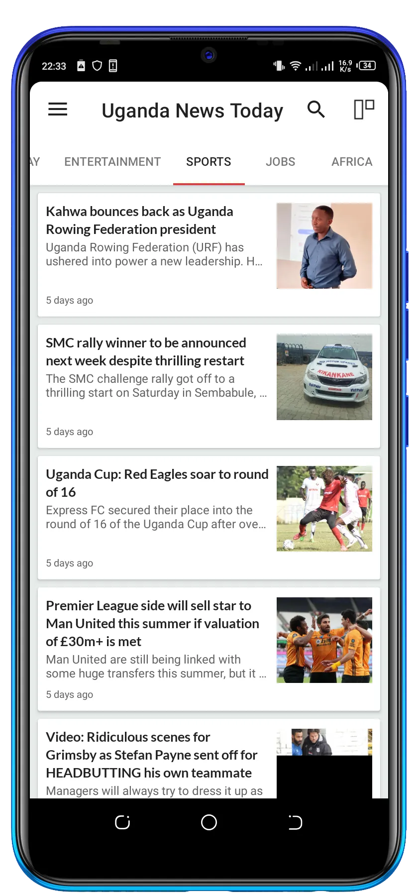 Uganda News Today | Indus Appstore | Screenshot