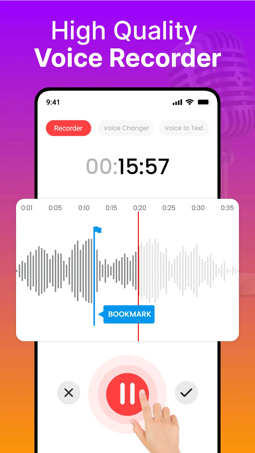 Advance Voice Recorder | Indus Appstore | Screenshot