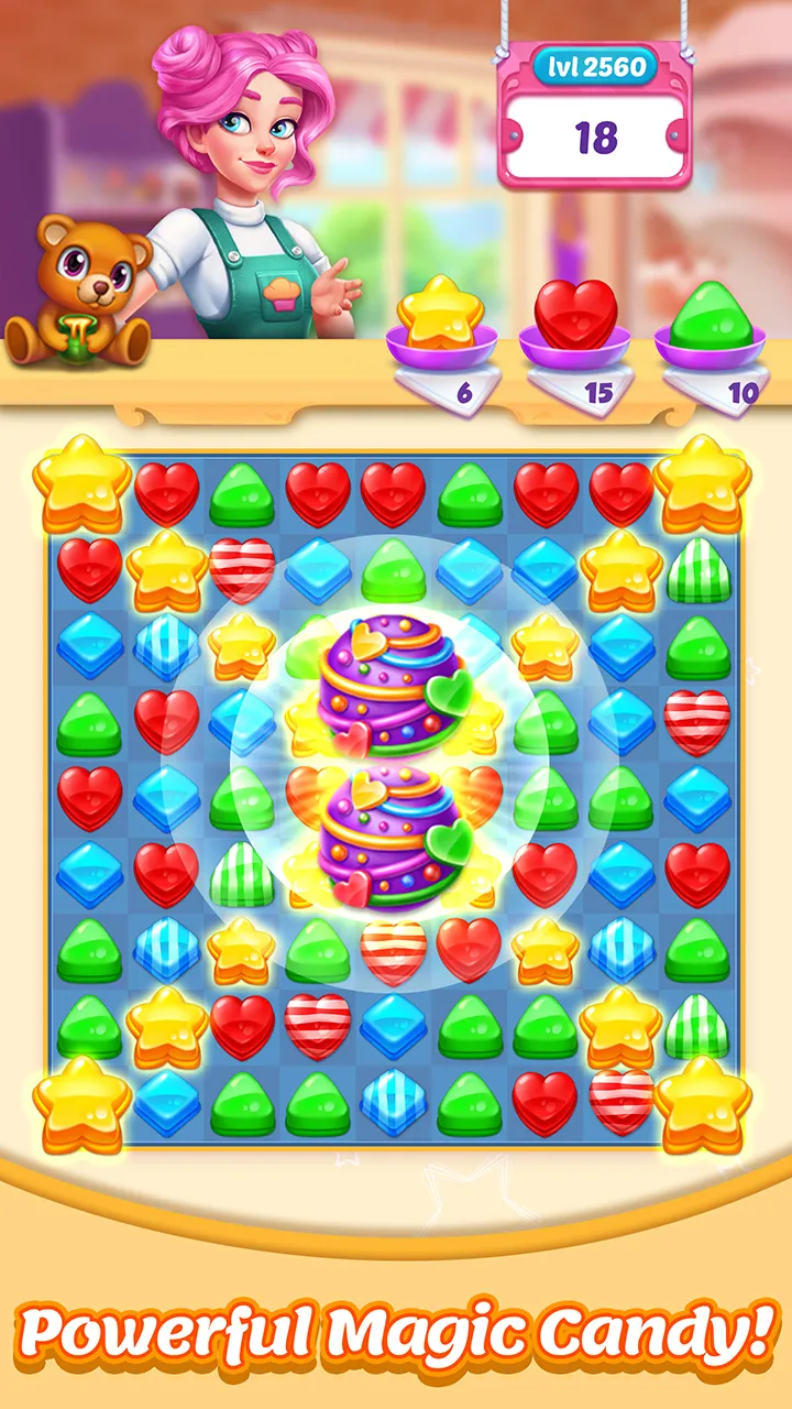 Bonbons Crush Legend - Match 3 | Indus Appstore | Screenshot
