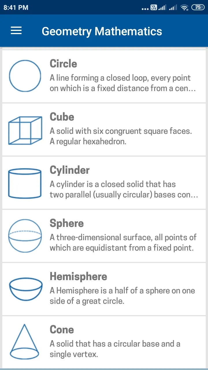 Geometry Mathematics | Indus Appstore | Screenshot