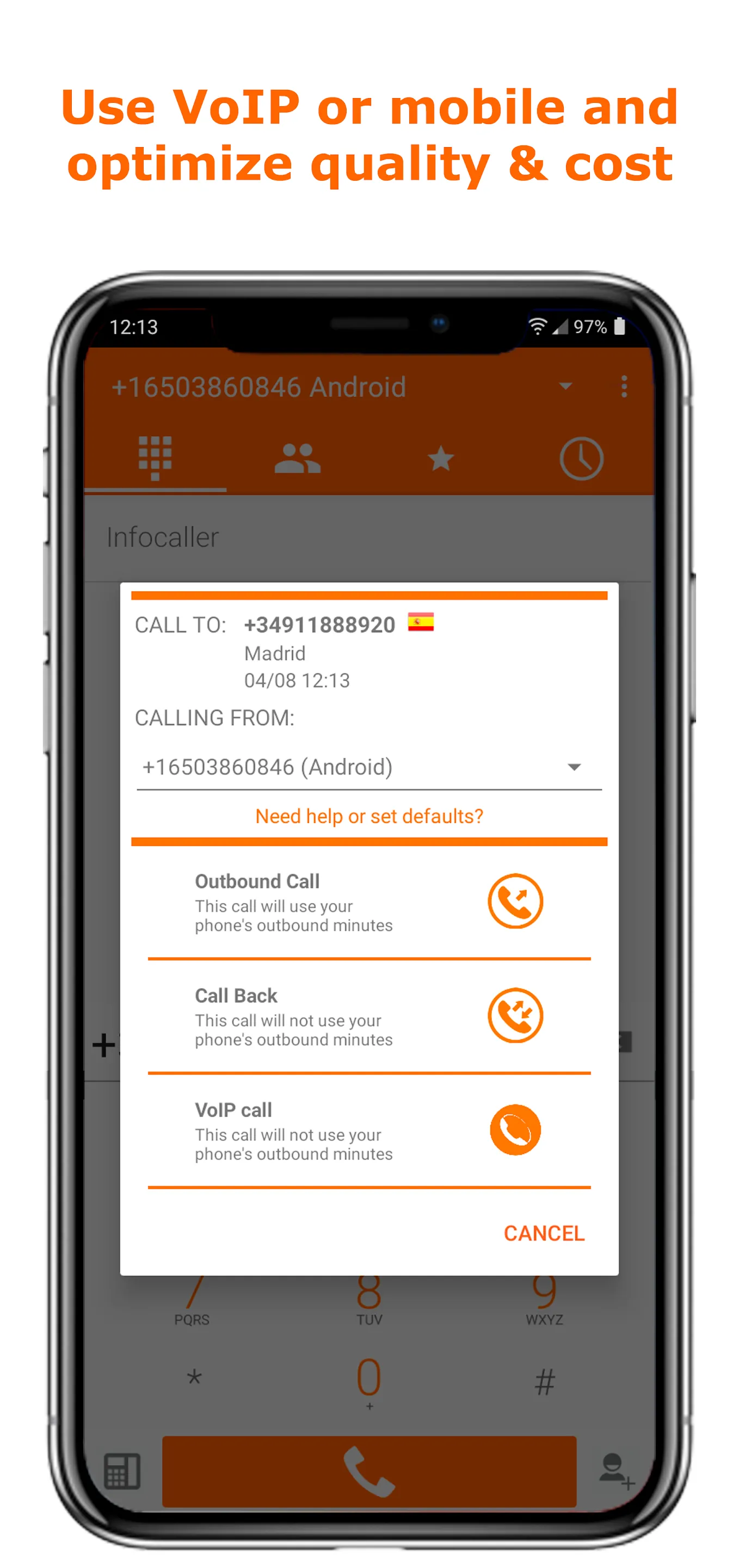 Infocaller - Virtual Telephony | Indus Appstore | Screenshot