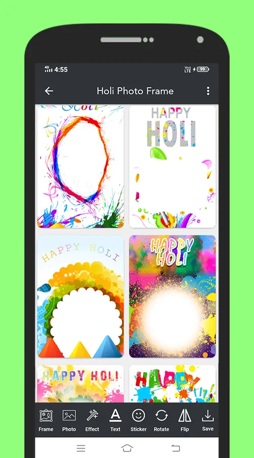 Holi Photo Frame | Indus Appstore | Screenshot