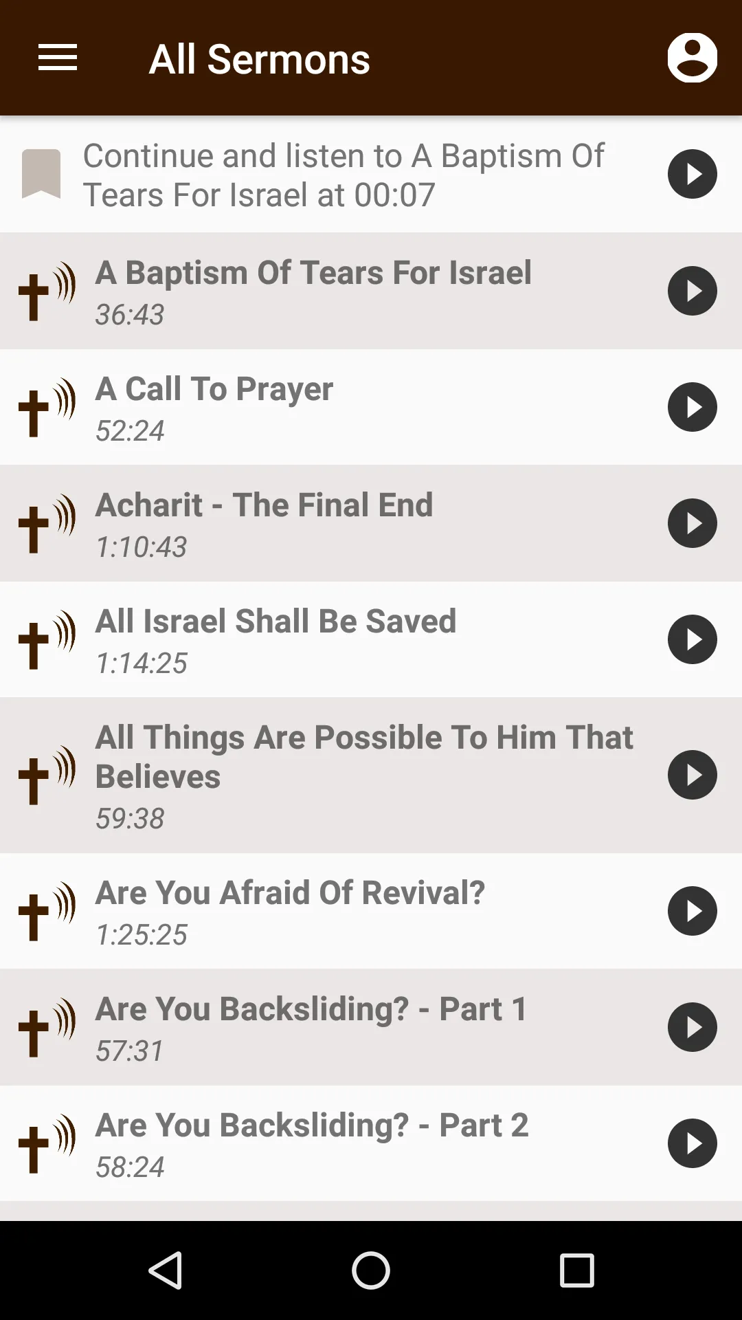 Michael L. Brown Sermons | Indus Appstore | Screenshot