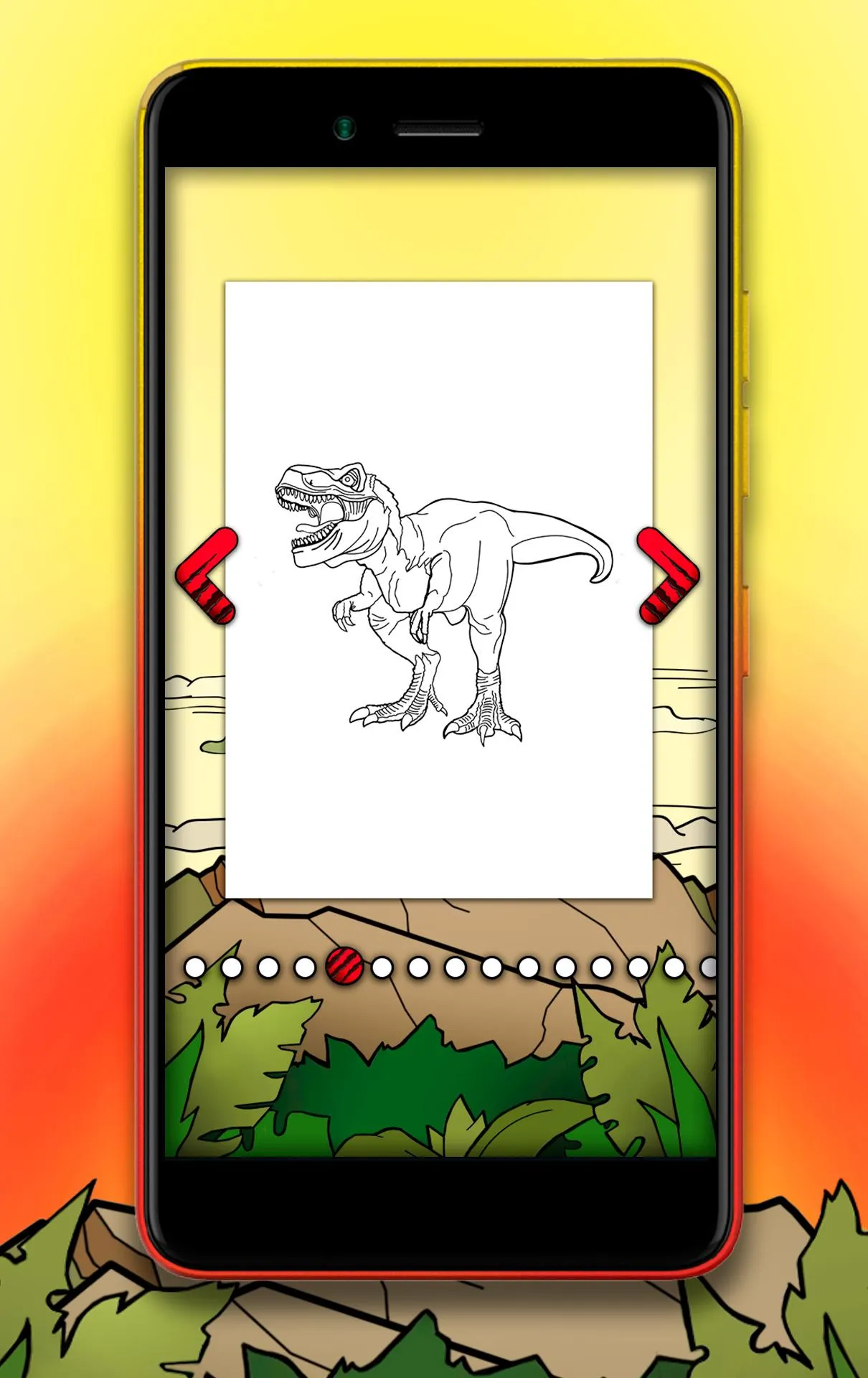 Dinosaur Coloring Book | Indus Appstore | Screenshot